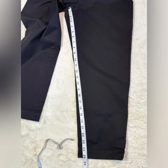 Talbots Perfect Crop size 10 black - Picture 7 of 9